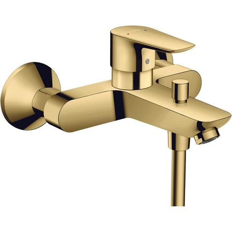 mitigeur bain/douche aspect doré poli