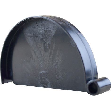 Fond de naissance pour gouttières PVC 25 - noir - First Plast (1/3)