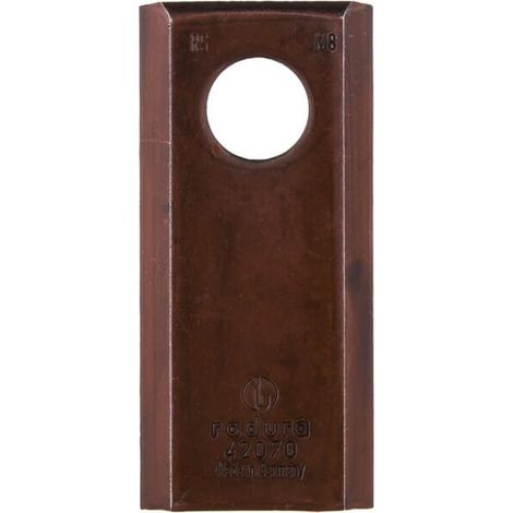 Cuchilla izda./dcha. de segadora 94 x 40 x 4 mm orificio di谩metro 19 mm adecuada para Fella (paquete de 25 unidades) UNIVERSAL (1/3)