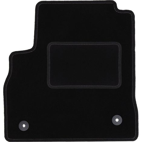 Tapis de sol conducteur en velours pour : Opel Astra K berline, hatchback, break (2015-) noir