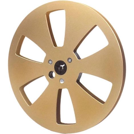 Bobine réceptrice vide 7 pouces 6 trous 1/4" à moyeu de bobine, bobines de ruban vides C (1/5)