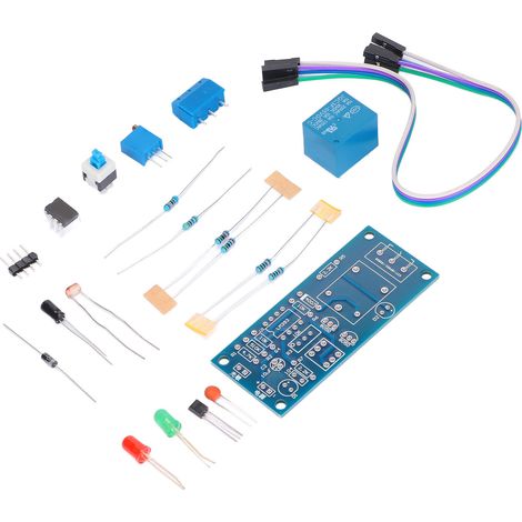 Kit de montage pour interrupteur de commande d'éclairage (lampadaire ABS, commandes automatiques, circuit imprimé manuel) (1/5)