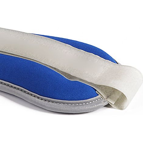 Lot de 2 poids invisibles pour poignets et chevilles, musculation, course à pied et gymnastique, bleu, 1 kg / 35,3 oz (1/5)