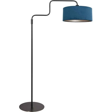 Steinhauer - stehlampe - Bloeba - blau schwarz - metall
