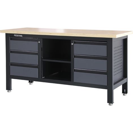 Feistos Werkbank "Heros 3", 6 Schubladen (1/5)