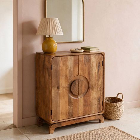 Buffet haut en bois de manguier Colette (1/5)