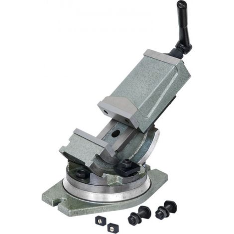 Fervi M530/125 Morsa a macchina inclinabile 100 mm con base girevole