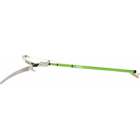 Sécateur télescopique de 1,37 à 2,5 m 32 mm de diamètre maximum Scie d'élagage incurvée de 355 mm Outil de jardin extensible à visser et verrouiller Lame de coupe à corde 33855 (1/4)