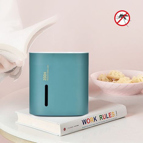 Répulsif anti-moustiques électrique intelligent à brancher sur USB pour la maison, silencieux et tueur d'insectes moustiques (vert)