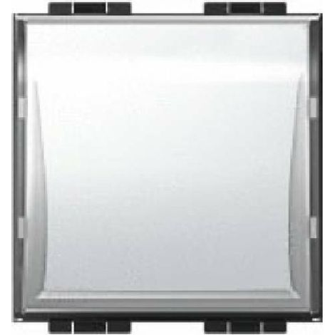BTICINO Pulsante Portanome Illuminabile Livinglight Antracite