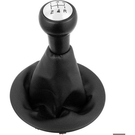 Pommeau de Levier de Vitesse avec Soufflet Compatible pour Peugeot Partner 2008-2022 Citroen (1/4)