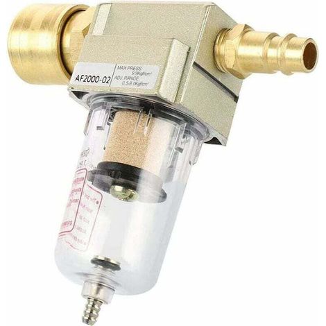 Réducteur de pression pour séparateur d'eau et d'air comprimé 1/4, filtre à air comprimé, séparateur huile-eau, pour filtres de compresseur, (1/4)