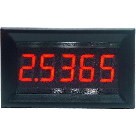 Ampèremètre numérique pratique de 0,36" pour courant continu 0-5,0000 mA (5 mA) - 5 digits (1/5)