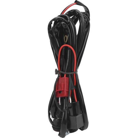 Faisceau de câbles 40A 12V étanche pour barre LED clignotante, modification voiture ou yacht (1/5)