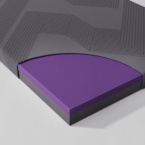 CHICASASSurmatelas, 160x200x8cm,surmatelas en gel, surmatelas en mousse froide 7 zones – fermeté H2 & H3 (1/5)