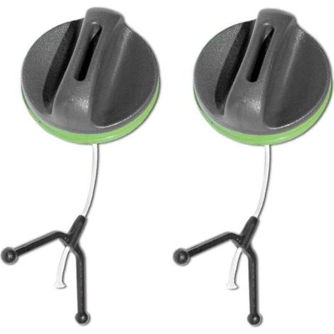 Hippotech Bouchon de fioul 2 PCS pour Husqvarna 181 281 288 362 365 371 372 375 K 385 394 395