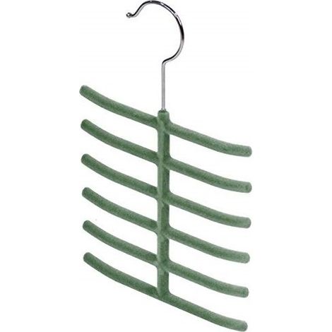 DOMOPAK - SET 2 GRUCCE APPENDI CRAVATTE,ANTISCIVOLO - 16cm VERDE