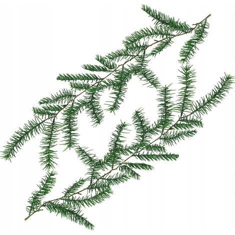 ABETE ALBERO DI NATALE ABETE RAMO DECORATIVO PER CENTROTAVOLA FESTIVO 1pz