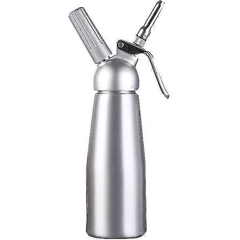 Pistolet à crème en aluminium 0,5 L, fouet à crème, bouteille siphon ergonomique (1/5)