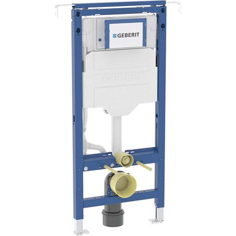 Geberit Duofix - Módulo de instalación para inodoro suspendido, para instalación entre paredes laterales, altura 1,12 m 111.355.00.6