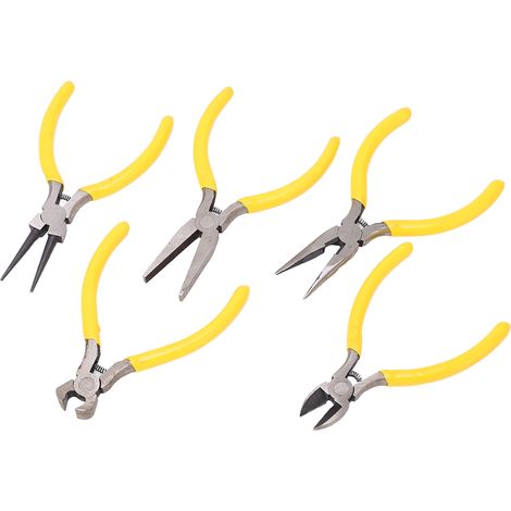 Kit de 5 pinces à double ressort en acier forgé pour la maintenance et la réparation (1/5)