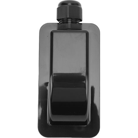 Glande d'entrée de câble solaire simple, boîte de jonction de panneau de toit, pour camping-car, bateau, imperméabilisation pour tous les types, 6 mm² à 12 mm², noir (1/5)