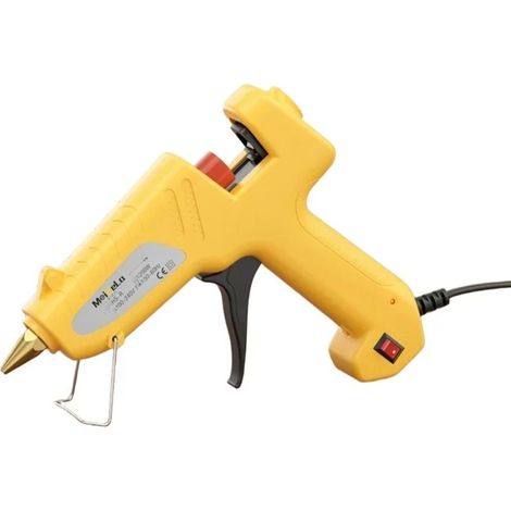 Pistolet à colle thermofusible de 200 W, avec 30 bâtons de colle thermofusible (1/5)