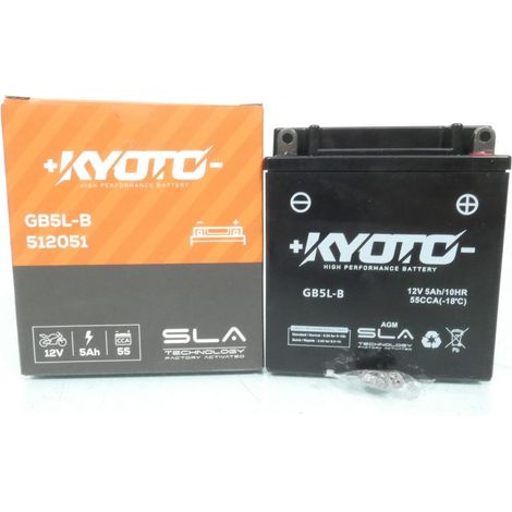 SLA-Batterie Kyoto für Motorrad Yamaha 250 TZR 1987 bis 1992