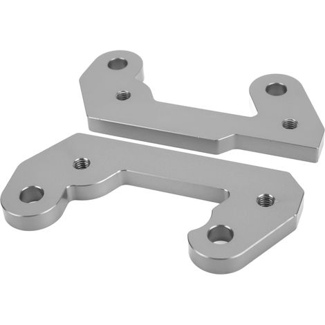 Repose-pieds en alliage d'aluminium, support de rehausse arrière, accessoires de modification pour moto NIJIA 400 2018-2021, titane (1/5)