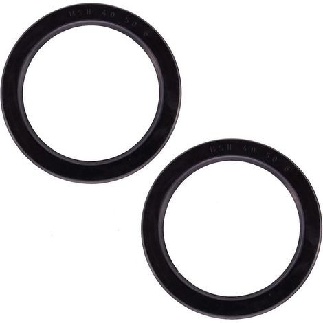 Compatible avec deux joints toriques en caoutchouc pour vérin hydraulique USH de 40 mm x 50 mm x 6 mm (1/5)