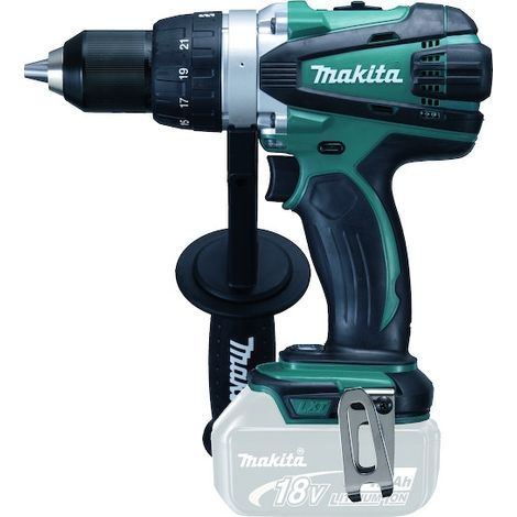 Makita – Perceuse-visseuse sans fil 18V DDF458Z – Moteur Brushless – Couple 58Nm pour vissage bois – Éclairage LED intégré – Crochet ceinture inclus
