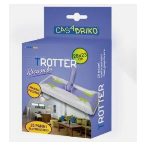 Ricambi Trotter 20 Panni Elettrostatici Set 5 Pezzi - Casabriko