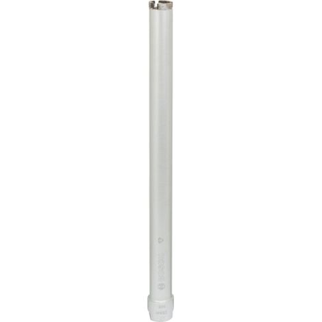Bosch – Couronne diamantée à sec G 1/2" 28 mm – Longueur 350 mm – 3 segments 7 mm – Perçage fiable dans maçonnerie