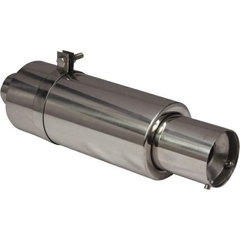 Silencieux universel Mugen Sport Bass WM Sport Fi, entrée 90 mm, diamètre 60 mm (1/3)