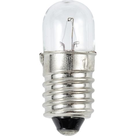 TRU COMPONENTS TC-11937108 Petite lampe à tube 1.2 W 12 V E10 clair 1 pc(s)