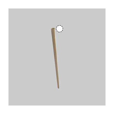 Manico in legno per vanga occhio tondo ø 45 mm - 140 cm (10 pezzi) MADE IN ITALY