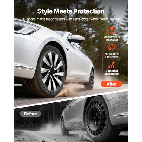 Enjoliveurs Auto Compatible avec Tesla Model Y 2025 (1/5)