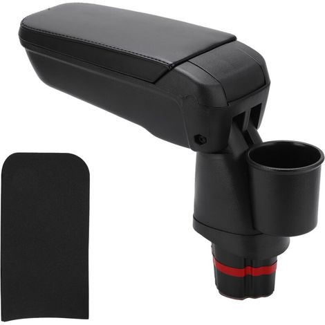 Replacement center armrest with cup holder for Mercedes Smart Fortwo Forfour 453 15-19
