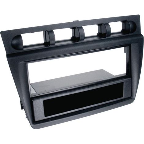 Support autoradio 2Din compatible avec Kia Picanto ap05 avec vide-poche Noir
