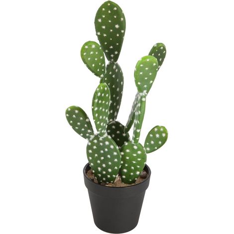 Plante artificielle Cactus en pot H 38 cm - Atmosphera