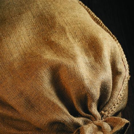 Gewebesack 60x105cm 3-er Set mit Kopfsaum aus Jute (1/5)