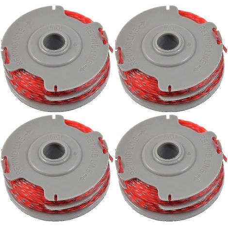 4 bobines de fil et de coupe-bordures à double alimentation automatique compatibles Flymo Fly021 (1/2)