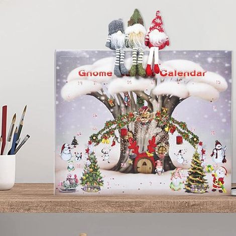 Weihnachts-Adventskalender 2024 - Weihnachts-Zwergen-Adventskalender 2024 - Weihnachts-Countdown (1/5)