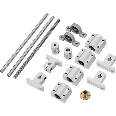 Kit de 15 pièces d'accessoires d'assemblage d'imprimante pour tige de guidage T8, outil de mesure de coordonnées (1/5)