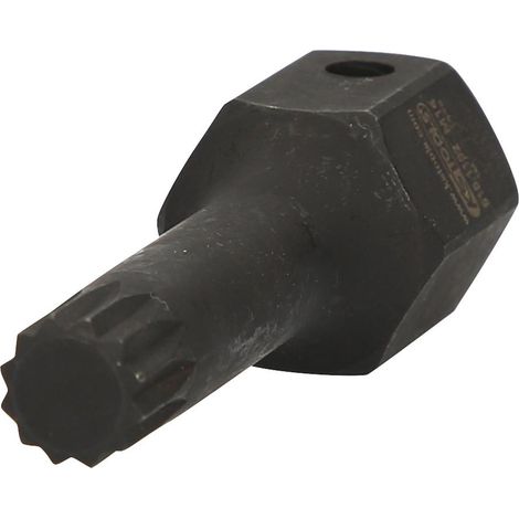 KS Tools 515.1162 1/2'' DUODRIVE Spezial-Kraft-Bit-Stecknuss XZN, M14 (1/4)