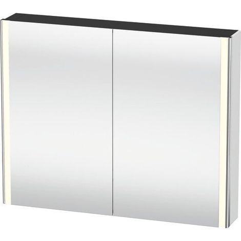 DURAVIT XS7113084842000 XSquare SPS 1000x155x800mm, porte gauche et droite, siphon