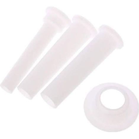 3 pcs. Tube de Remplissage de Saucisse Universel Remplisseur en Plastique pour Hachoir à Viande