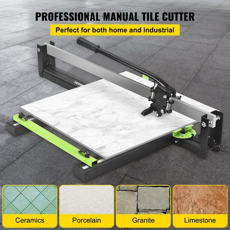 Coupe Carrelage Manuel 35-800 mm Coupe-Carreaux, Épaisseur Coupe 6-15 mm Coupeur de Carrelage Réglable Robuste avec Positionnement… (1/5)