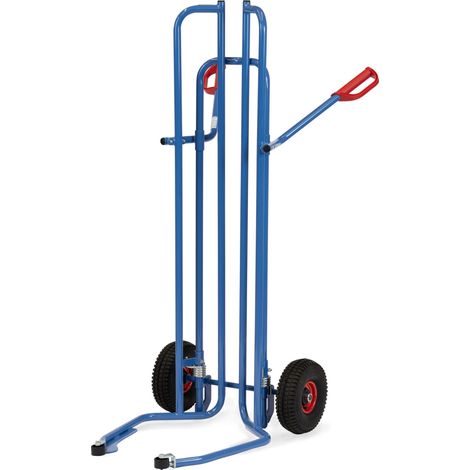 Fetra Reifenkarre mit Spreizaufnahmen 575mm Schaufeltiefe mit Luft-Bereifung und Anlaufrollen (1/3)