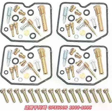 Kit de réparation de carburateur pour Kawasaki GPX600R 1988-1995